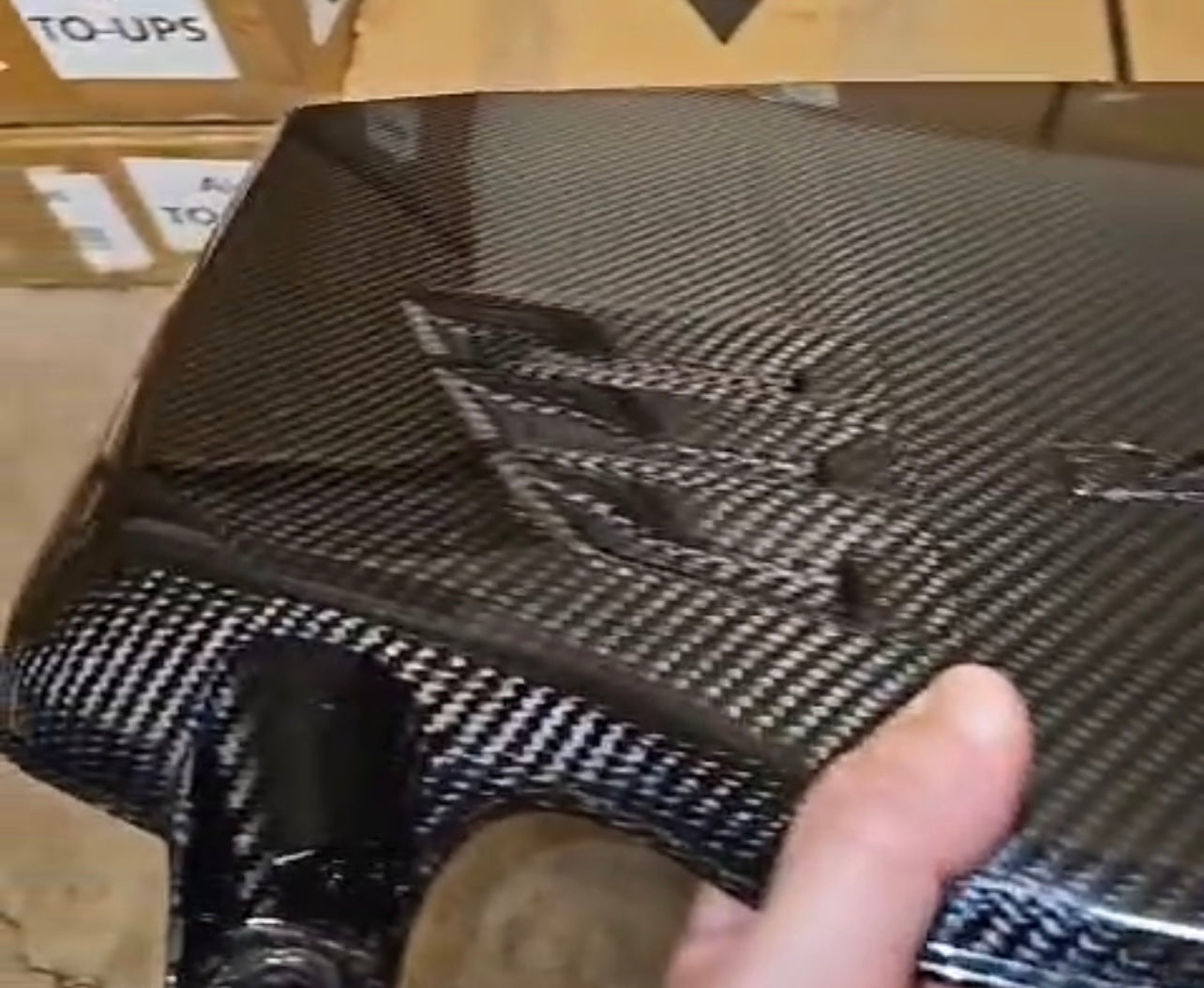 2016+ Cadillac ATS/ATS-V Sedan and Coupe | Carbon Fiber SDP Engine Cover